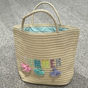 H&M kids Straw bag .